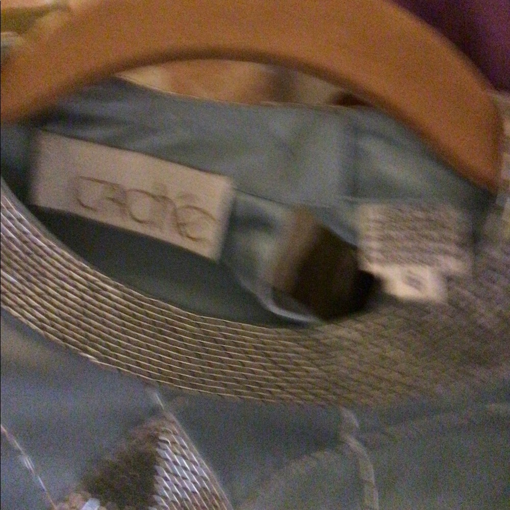 Cache Silk With Silver Bead Patterned Front Blous… - image 8